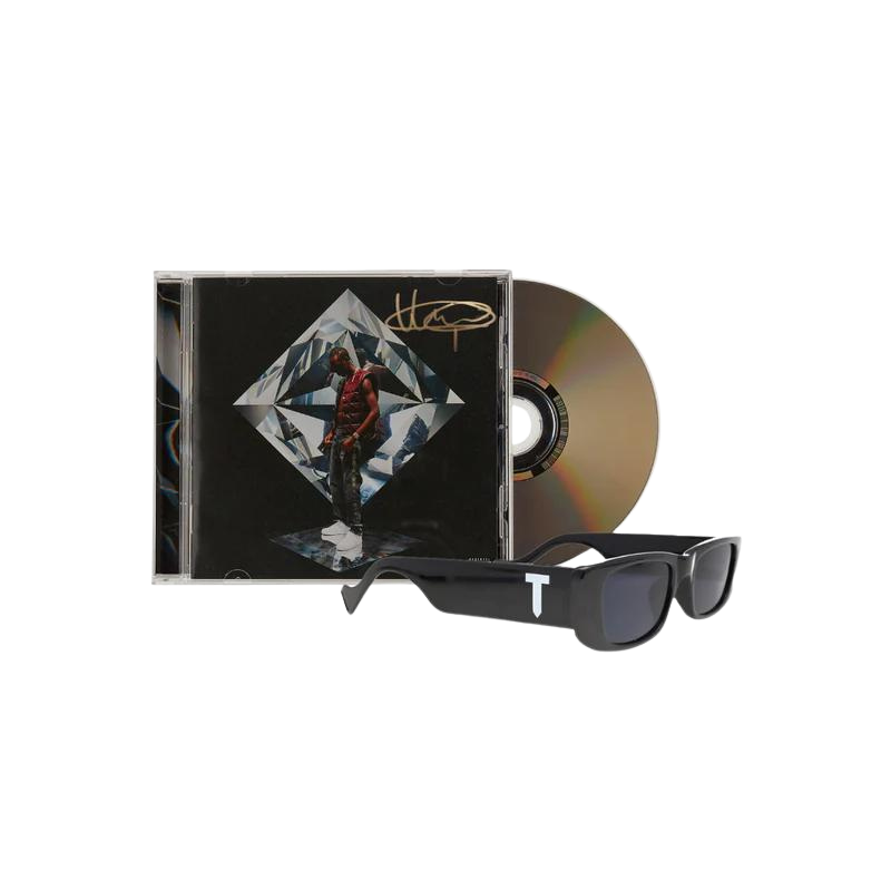 Blood Diamond Signed CD + Unknown T x Places+Faces Sunglasses