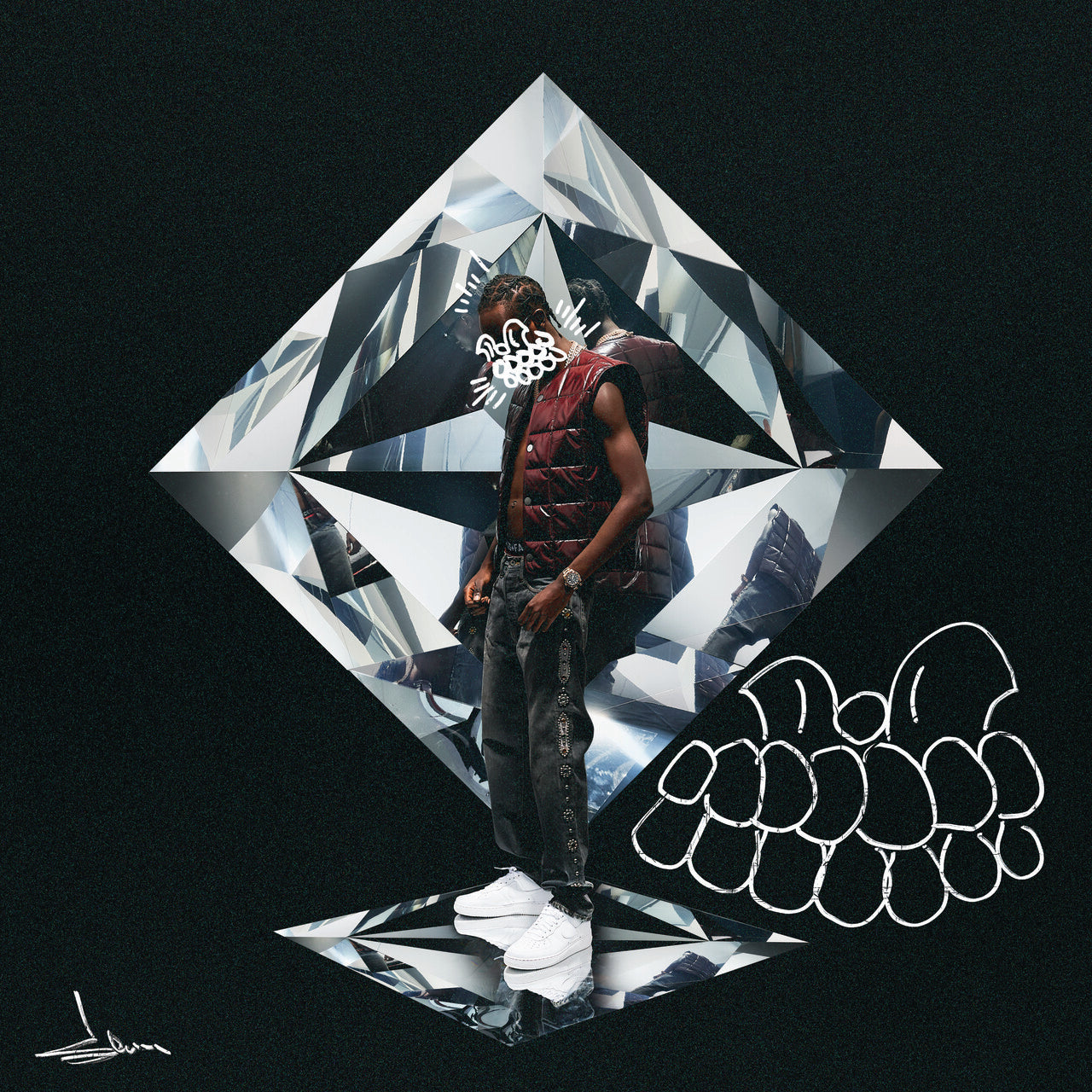 Blood Diamond x Slawn Alternative Vinyl, Cassette