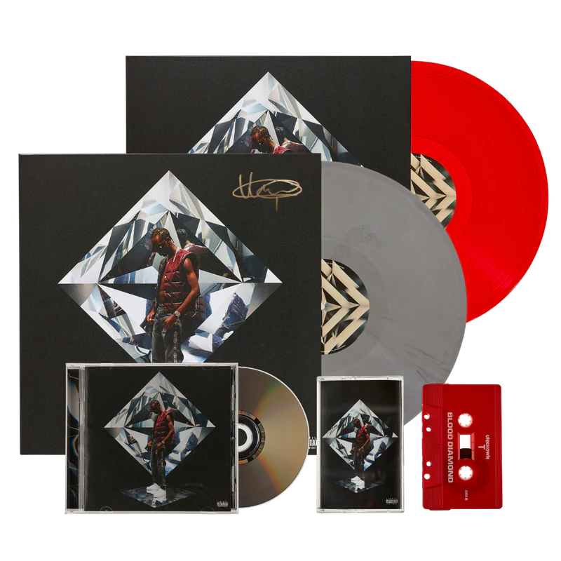 Blood Diamond: CD, Cassette, Red Vinyl + Singed Silver Vinyl