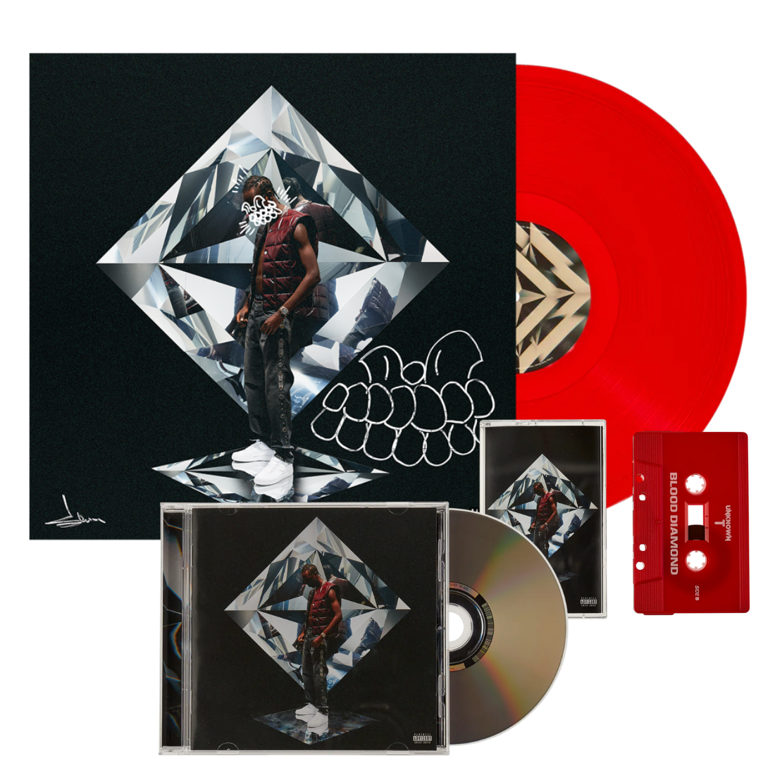 Blood Diamond x Slawn Alternative Vinyl, CD, Cassette